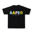 BAPE Multi-Color Print Tee Black