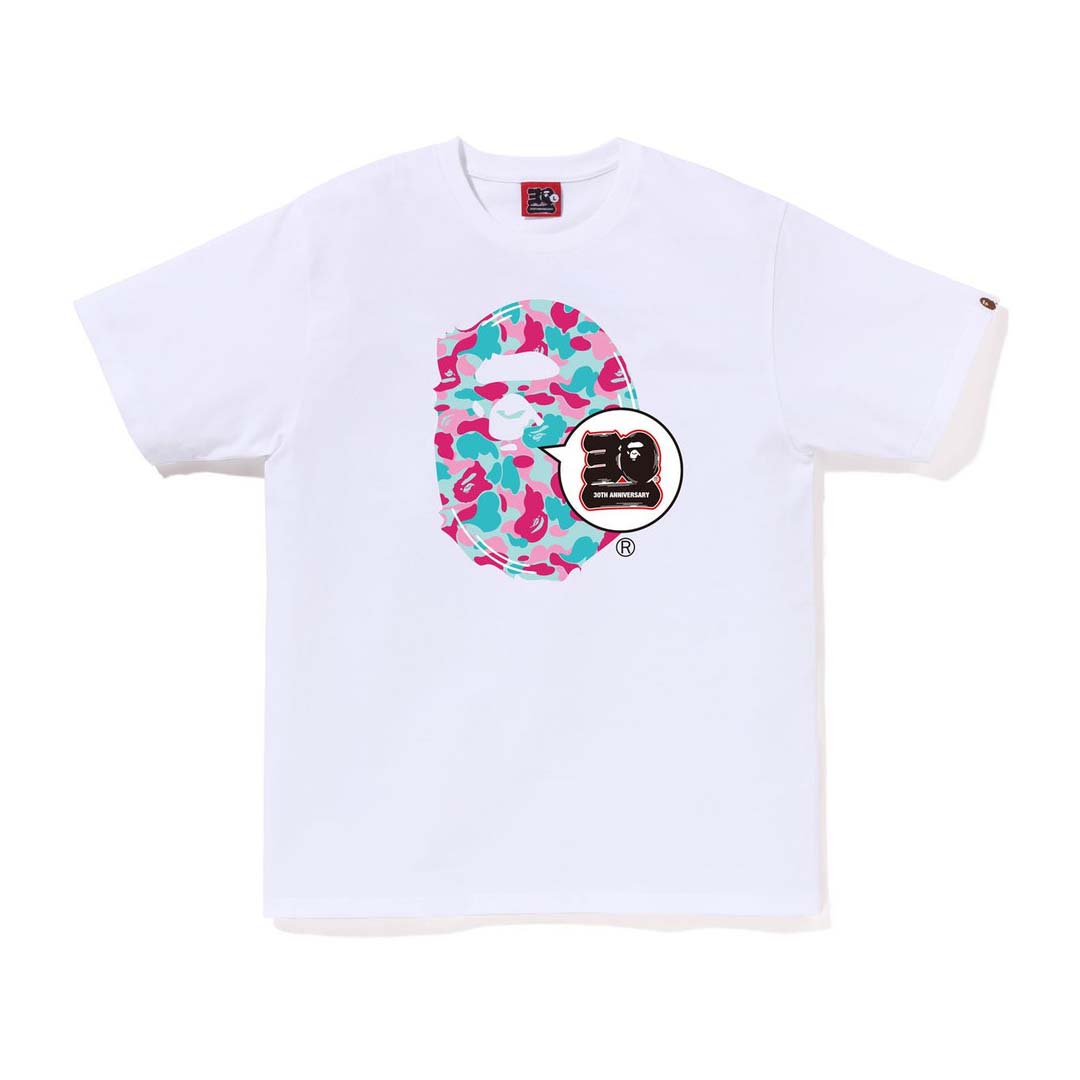 BAPE Store Miami 30th Anniversary Ape Head Tee