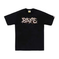BAPE Trial Camo Logo Tee Black