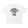 BAPE x Mr. College Tee White