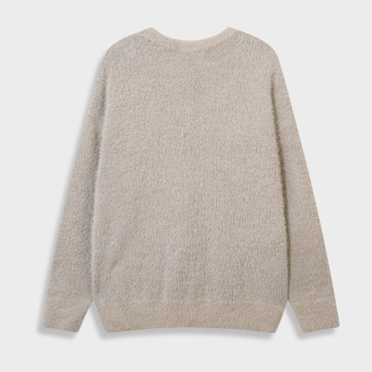 Oversized Y2K Knit Sweater