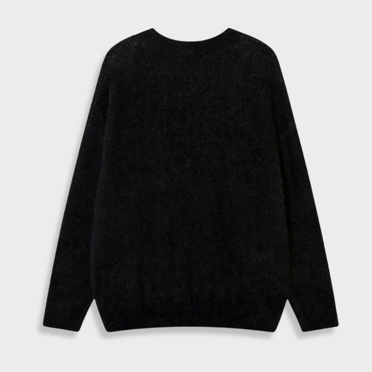 Oversized Y2K Knit Sweater