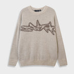 Oversized Y2K Knit Sweater