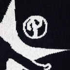 Oversized Knit Graphic Sweater