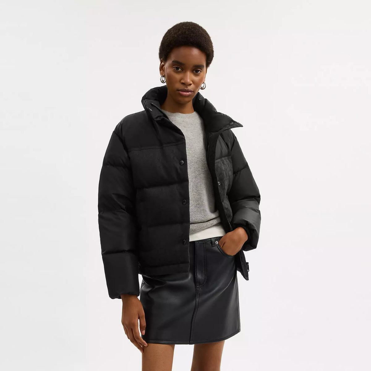 Coach Outlet Signature Down Jacket