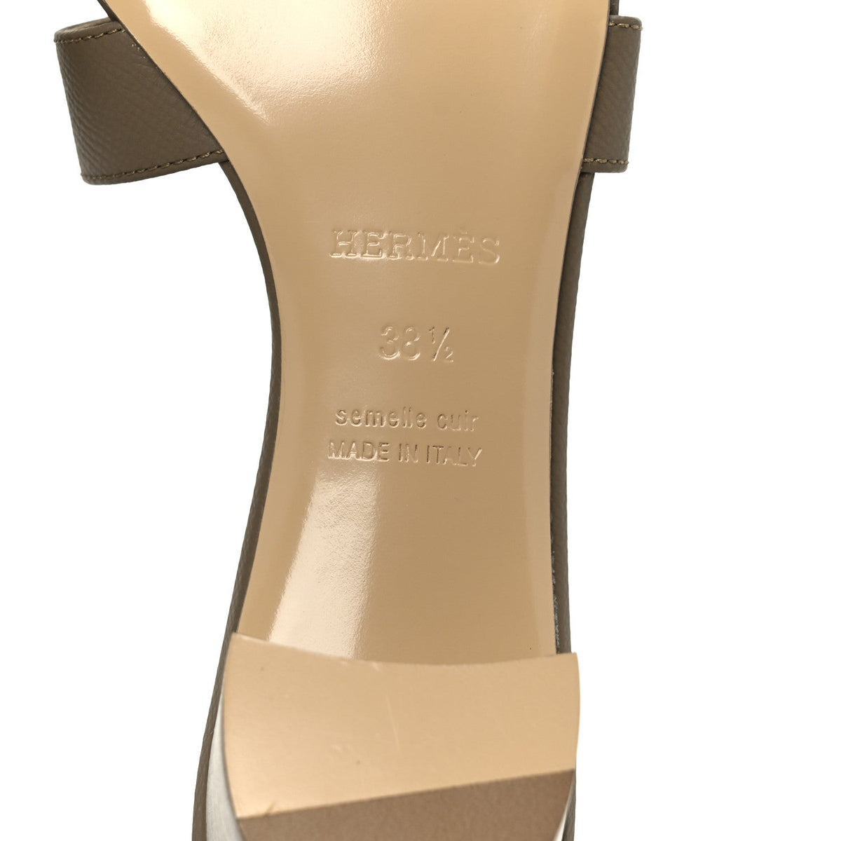 Epsom Oasis Sandals 38.5 Etoupe