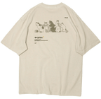 Cat Massage Train Tee