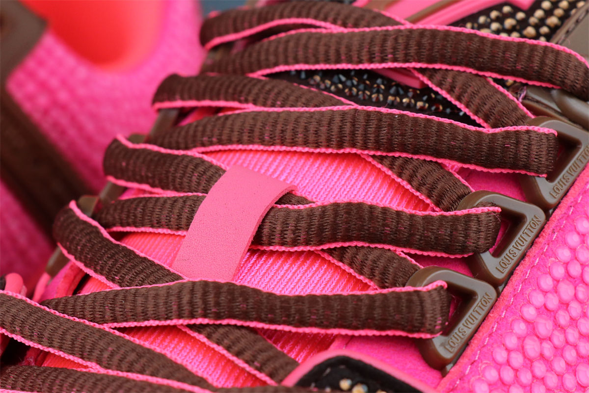 LV Trainer 'Crystal Pink Brown' (Rare Edition)
