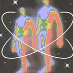 Oversized Atomic Graphic T-Shirt