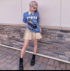 "Look Back" Oversized Tee