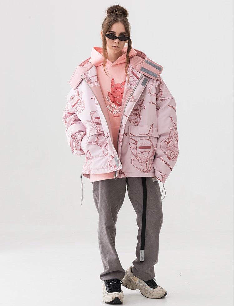 HARSH and CRUEL Blinded Monsters Parka Jacket