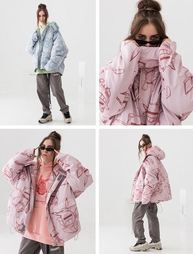 HARSH and CRUEL Blinded Monsters Parka Jacket