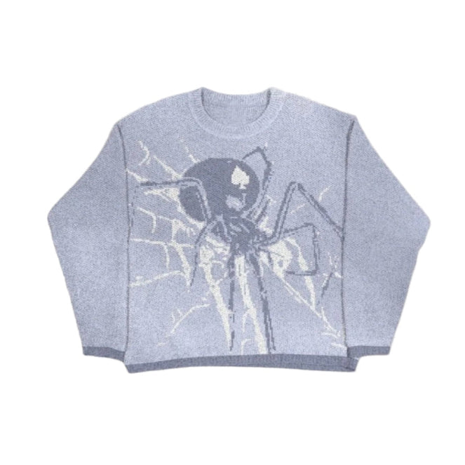 Oversized Spider Sweater – Y2K Knit