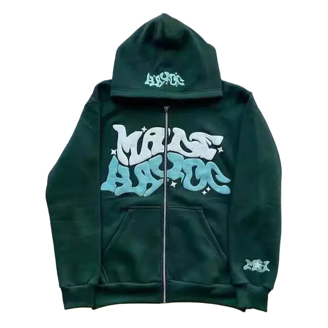 Y2K Zip Up Hoodie