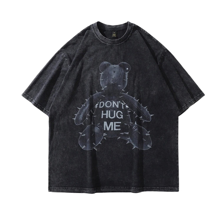 Black Y2K Oversized T-Shirt