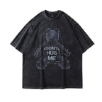 Black Y2K Oversized T-Shirt