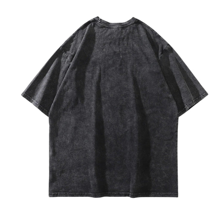 Black Y2K Oversized T-Shirt