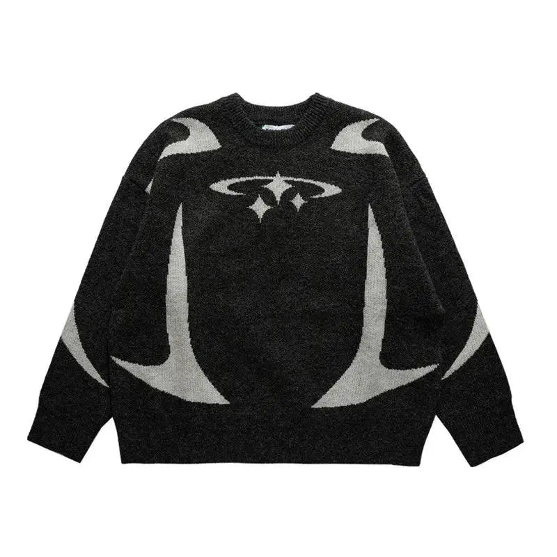 Oversized Y2K Knit Sweater