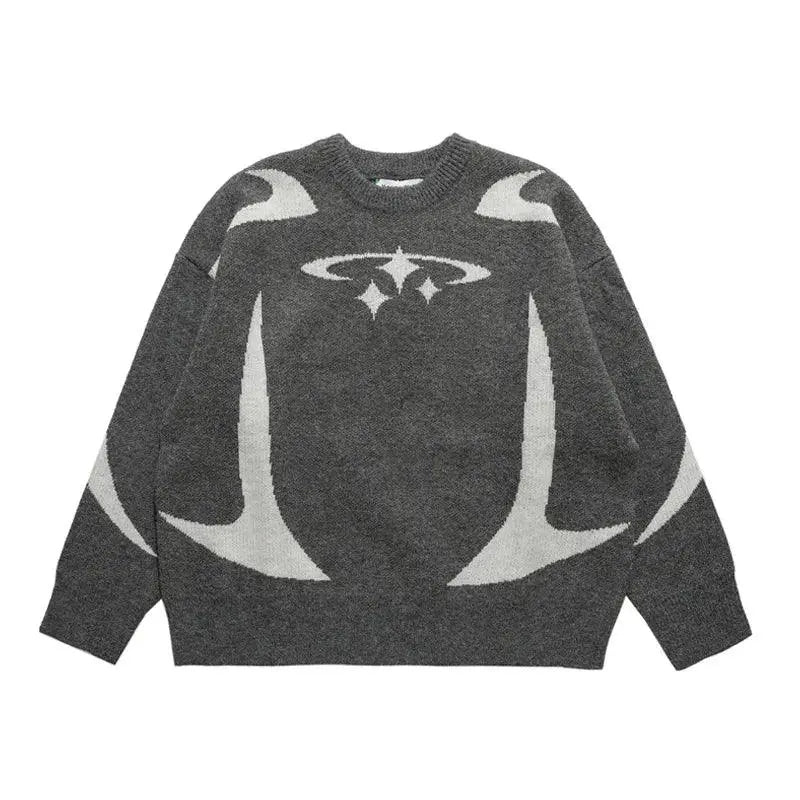 Oversized Y2K Knit Sweater