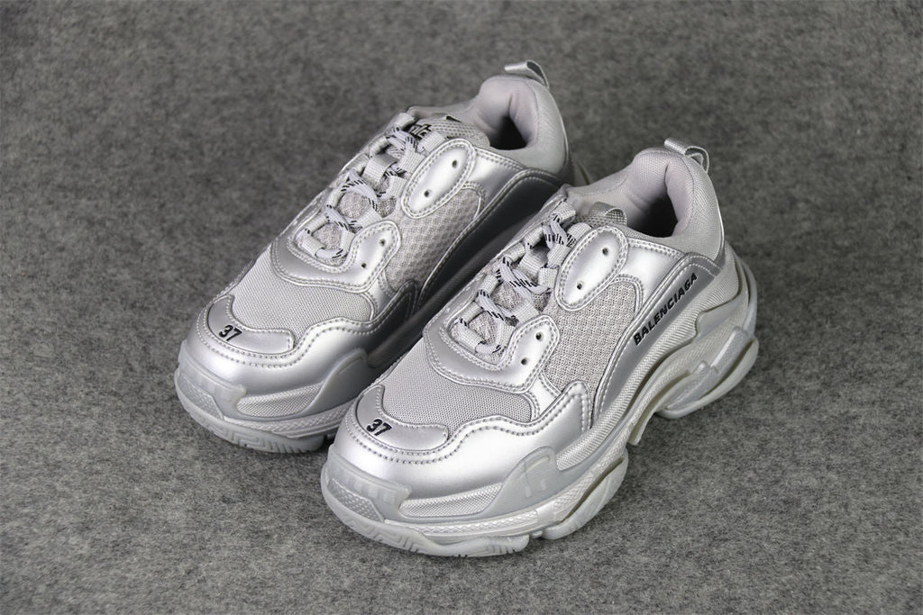 Balenciaga Triple S 'Silver Metallic'