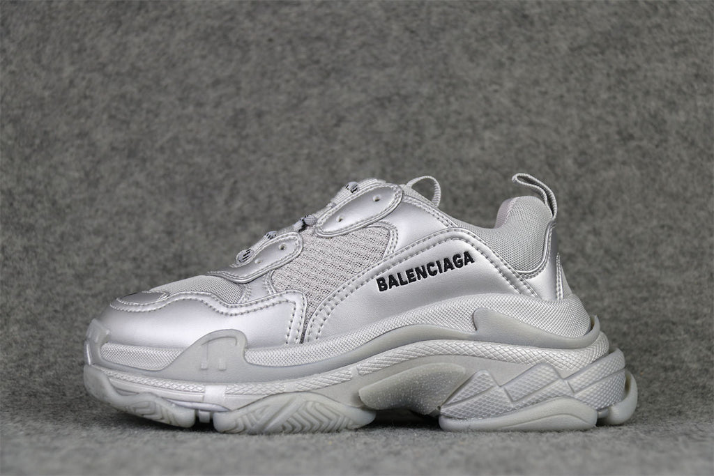 Balenciaga Triple S 'Silver Metallic'