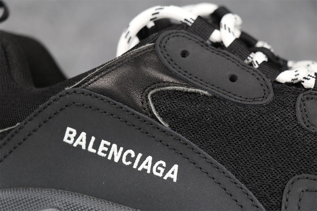 Balenciaga Wmns Triple S Clear Sole ‘Black Green'