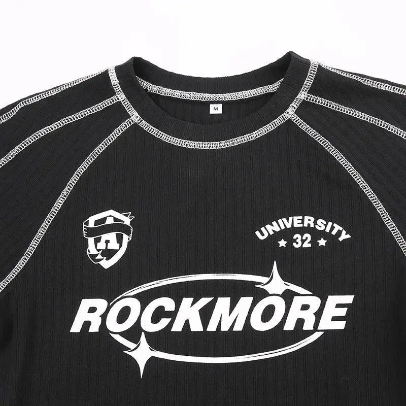 Y2K Long Sleeve Crop Top